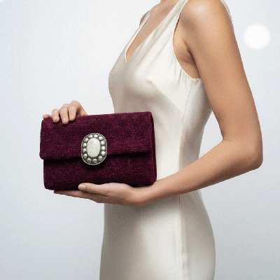 LAMORENA ESSENCE | Luxury Handmade Moroccan Clutch – Bohemian Chic Bag
