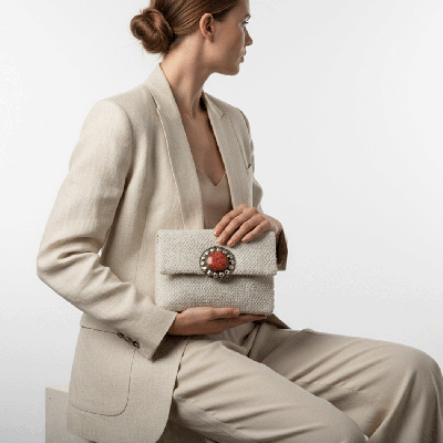 LAMORENA MAISON | Luxury Handmade Moroccan Clutch – Bohemian Chic Bag