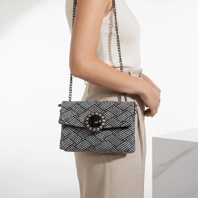 LAMORENA TISSAR | Luxury Handmade Moroccan Clutch – Bohemian Chic Bag