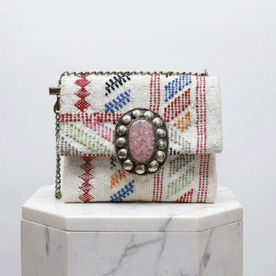 LAMORENA NOUR | Luxury Handmade Moroccan Clutch – Bohemian Chic Bag