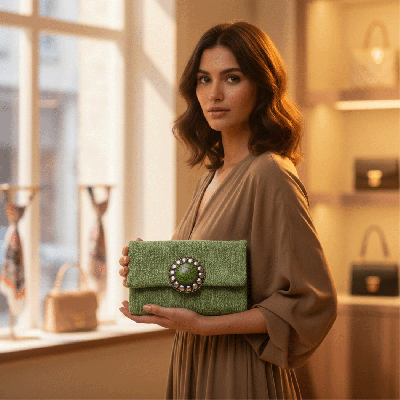 LAMORENA ATLAS | Luxury Handmade Moroccan Clutch – Bohemian Chic Bag