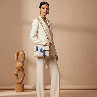 LAMORENA CROWN | Royal Luxury Handmade Moroccan Clutch