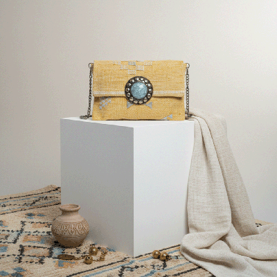 LAMORENA LUXIA | Luxury Handmade Moroccan Clutch – Modern Elegance