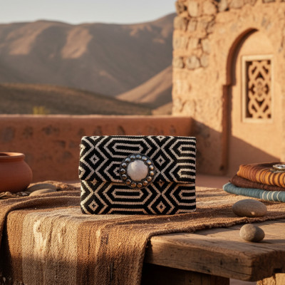 LAMORENA TISSAR | Luxury Handmade Moroccan Clutch – Bohemian Chic Bag