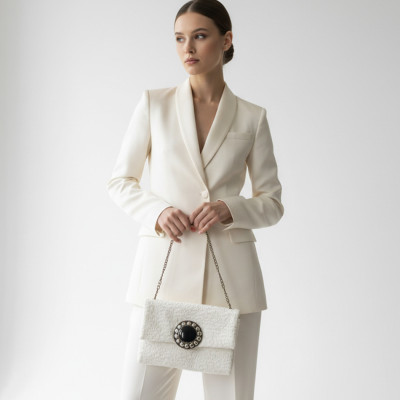 LAMORENA LUXIA | Luxury Handmade Moroccan Clutch – Modern Elegance