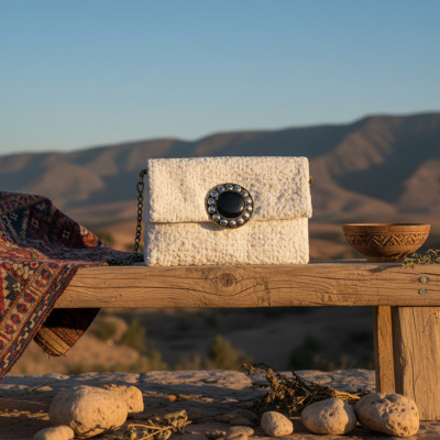LAMORENA LUXIA | Luxury Handmade Moroccan Clutch – Modern Elegance
