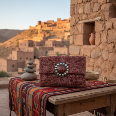 LAMORENA MAISON | Luxury Handmade Moroccan Clutch – Bohemian Chic Bag