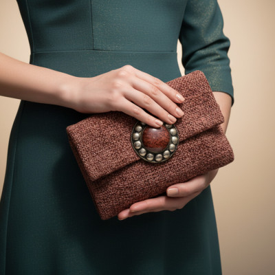 LAMORENA MAISON | Luxury Handmade Moroccan Clutch – Bohemian Chic Bag