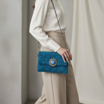 LAMORENA VELARIA Luxury Bag | Handmade Elegant Statement Bag