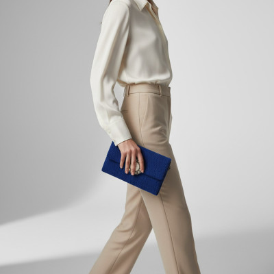 LA MORENA — SOVRANA | Royal Blue Handcrafted Luxury Pochette