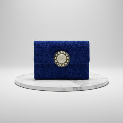 LA MORENA — SOVRANA | Royal Blue Handcrafted Luxury Pochette